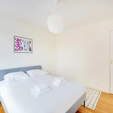 Spacious 3 Bdr 6p - 20eme St Fargeau * Paris