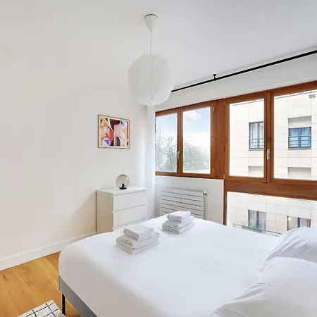 Daire Spacious 3 Bdr 6p - 20eme St Fargeau Paris
